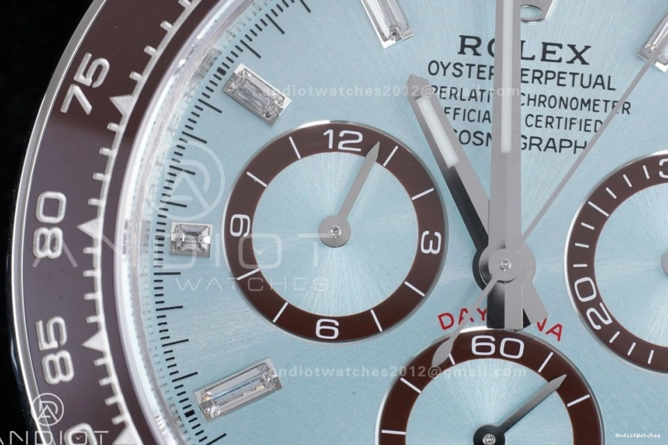 1:1 on Youthful Crystal Steel 795 VS4131 Daytona (Weighted) Dial V2 Ice Edition 126506 VSF Best Braclet Blue SS 904L 0228